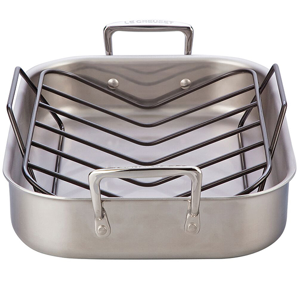 Le Creuset Stainless Steel 3-Ply Roaster