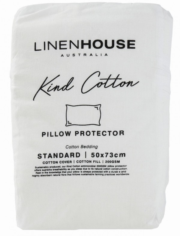 Linenhouse Kind Cotton Pillow Protector