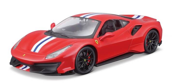 Bburago 1:24 Ferrari 488 Pista – Racing Red