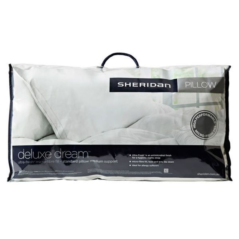 Sheridan Deluxe Dream Pillow Medium Rewards Shop Australia