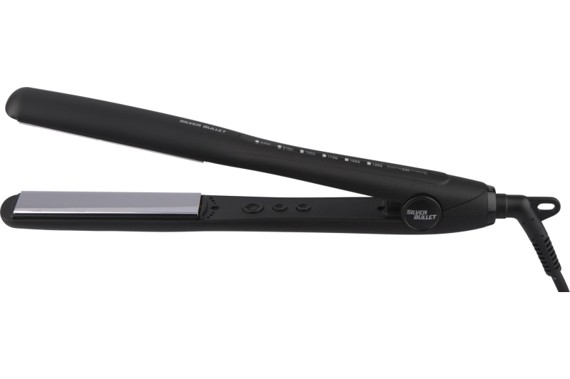 Silver Bullet Keratin 230 25mm Wide Hair Straightener (Silver Titanium)