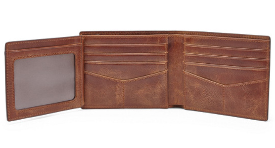 Fossil Derrick RFID Flip Wallet – Rewards Shop Australia