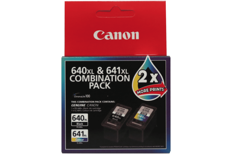 Canon PG640XL Black & CL641XL Colour Combo Pack