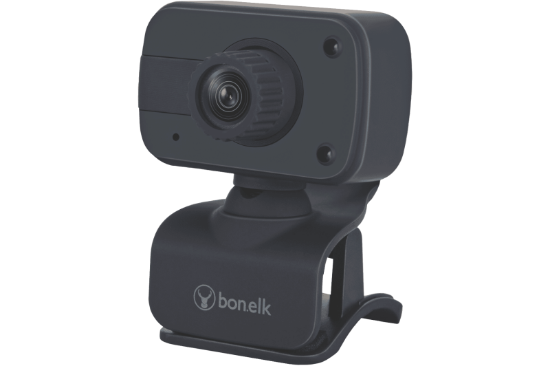 Bonelk USB Webcam Clip On - 1080p (Black)