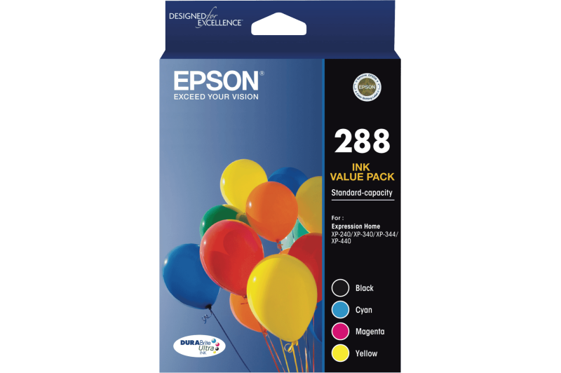 Epson 288 4 Colour Ink Pack