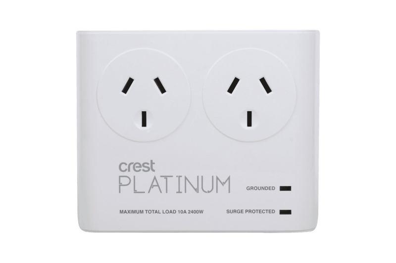 Crest Dual Socket Surge Protector