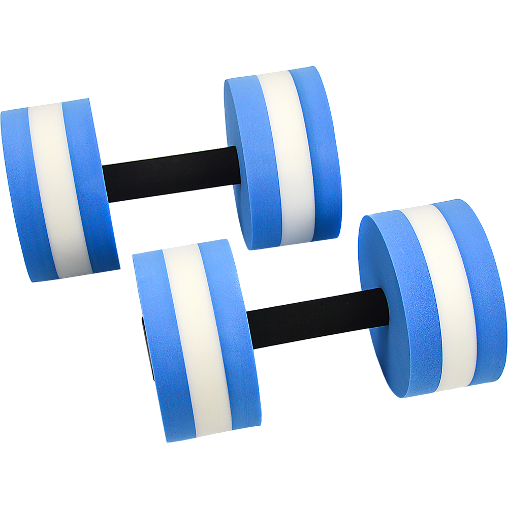 Randy & Travis Machinery 2x Water Aerobics Dumbbell EVA Aquatic Barbell Aqua Fitness Rewards