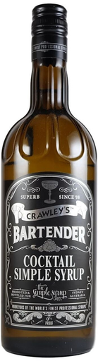 Crawleys Bartender Simple Syrup 750ml