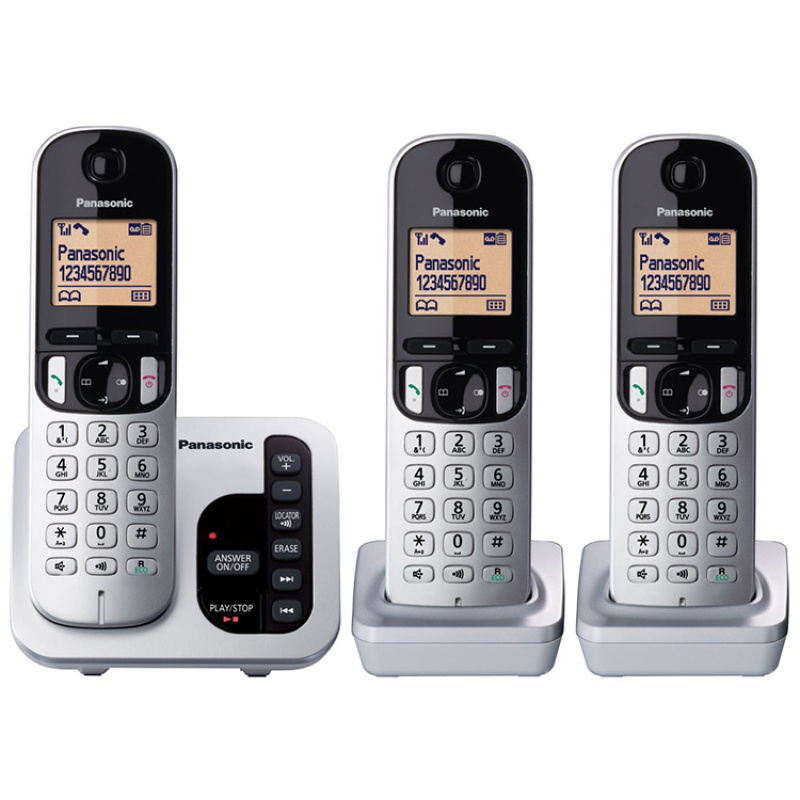Panasonic Cordless Phone Triple Handset Rewards Shop Australia