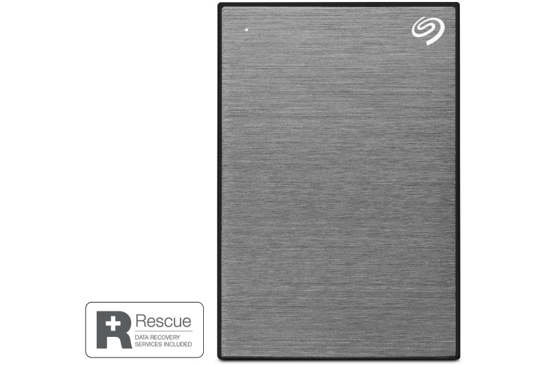 Seagate One Touch Portable 4TB Hard Drive (Grey)