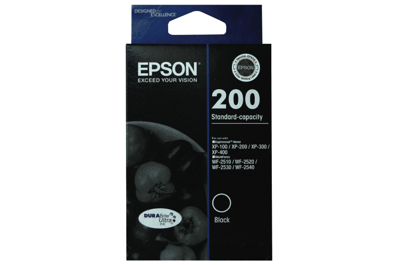 Epson 200 DURABrite Black Ink Cartridge