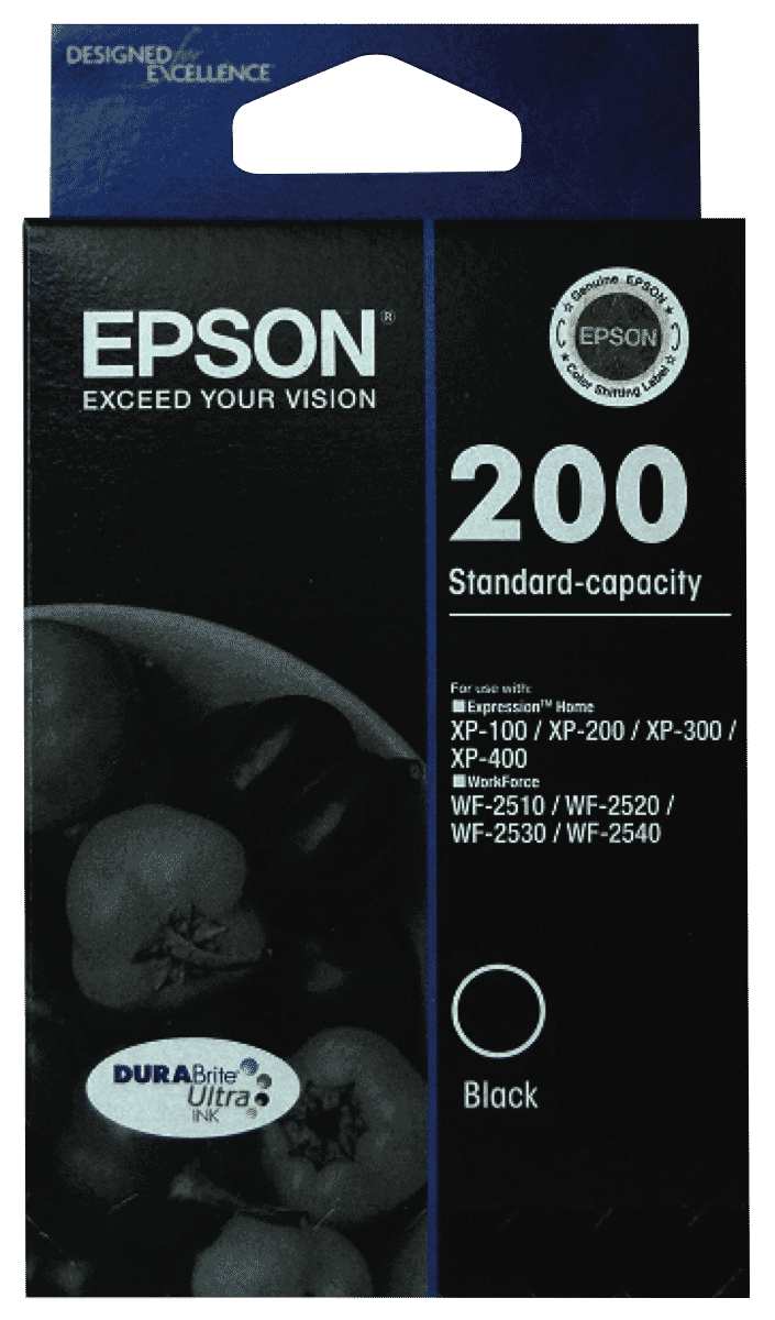 Epson 200 DURABrite Black Ink Cartridge