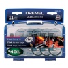 Dremel EZ688 11 Piece EZ Lock Cutting Kit