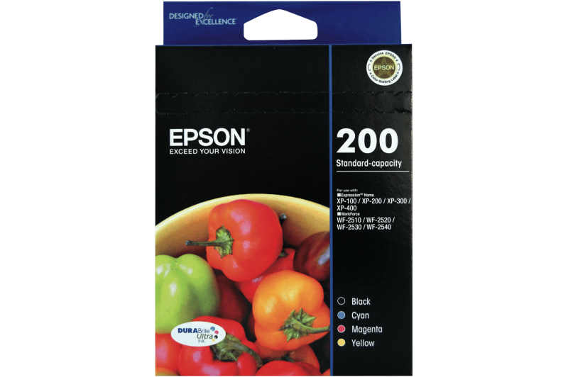 Epson 200 DURABrite Ultra 4 ink Value Pack