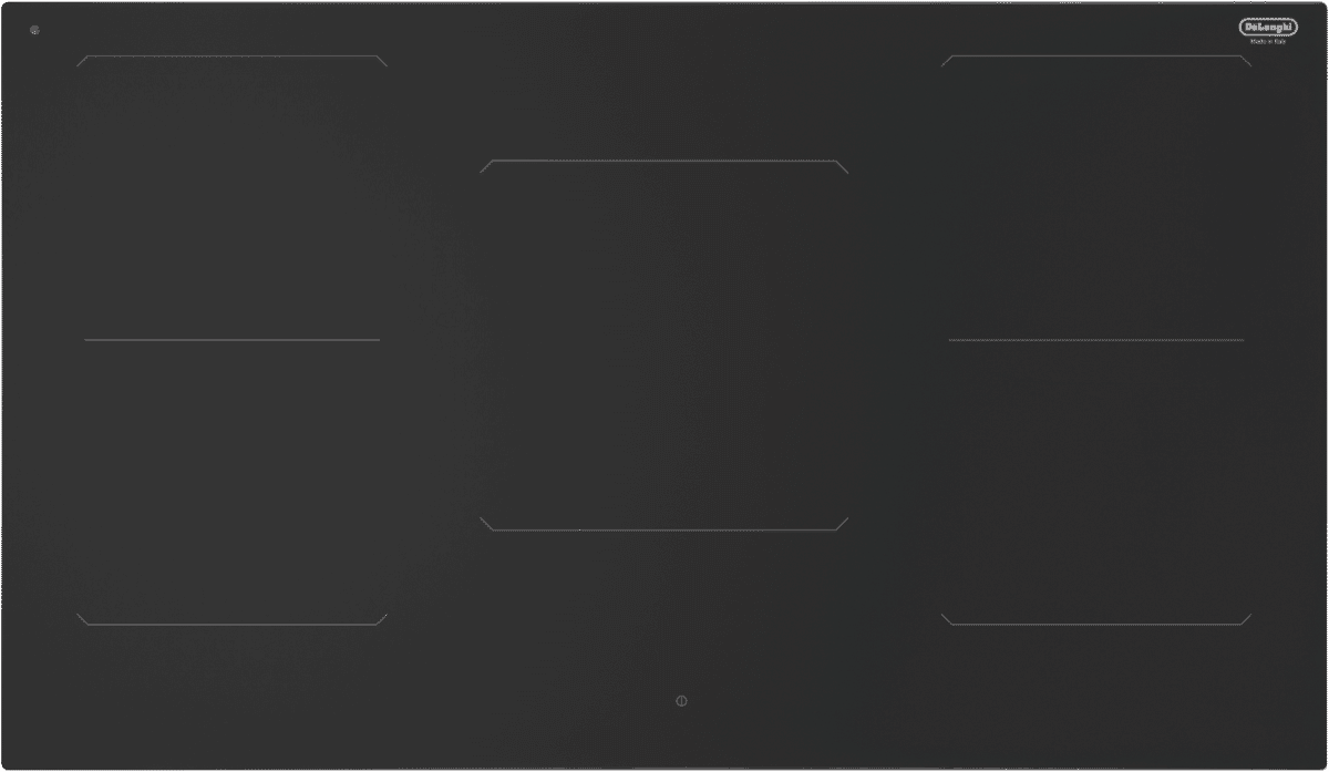 DeLonghi 90cm Induction Cooktop Black Glass Rewards Shop Australia