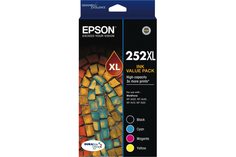 Epson 252 XL DURABrite Value Pack