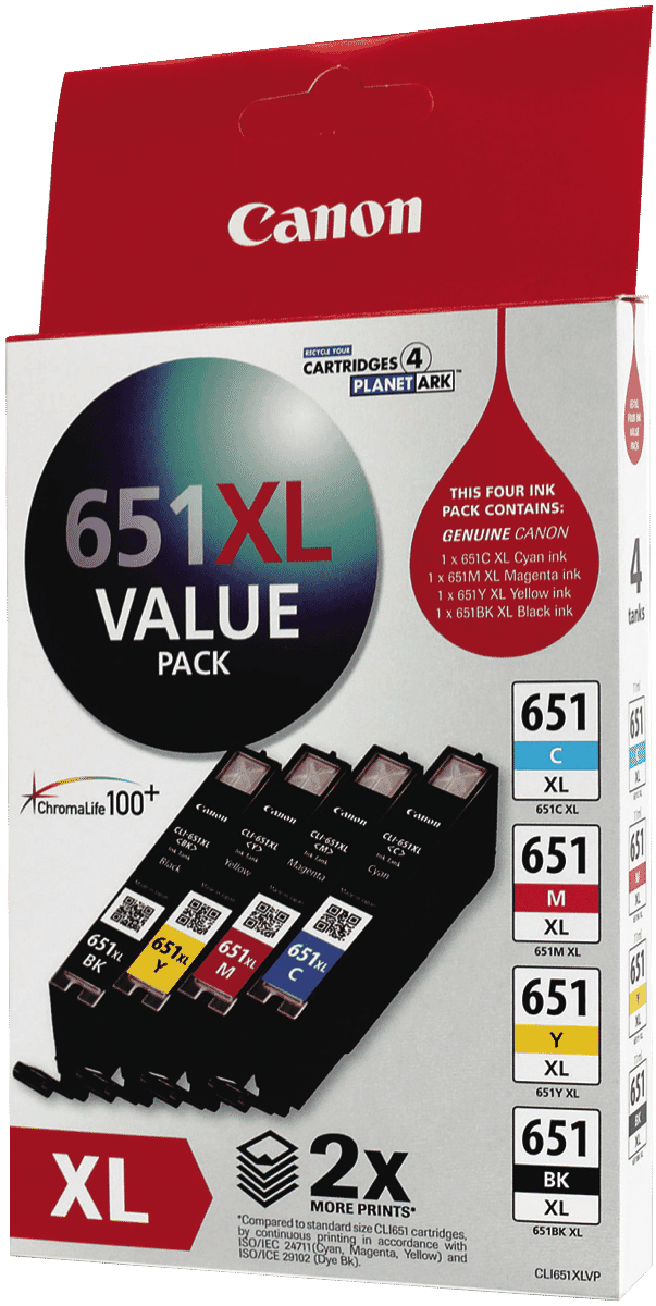Canon CLI651 XL Value Pack Rewards Shop Australia