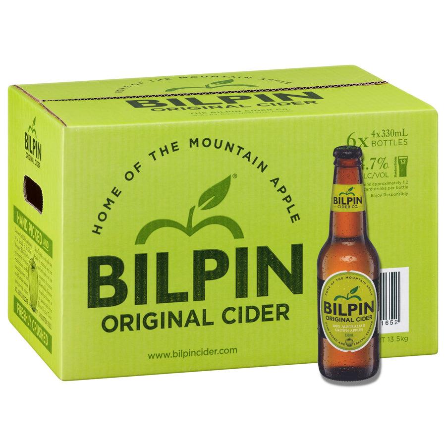 Bilpin Orginal Cider 24Pk 330mls Rewards Shop Australia