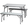 *Inactive* Coleman 3-Piece Folding Table & Bench Set