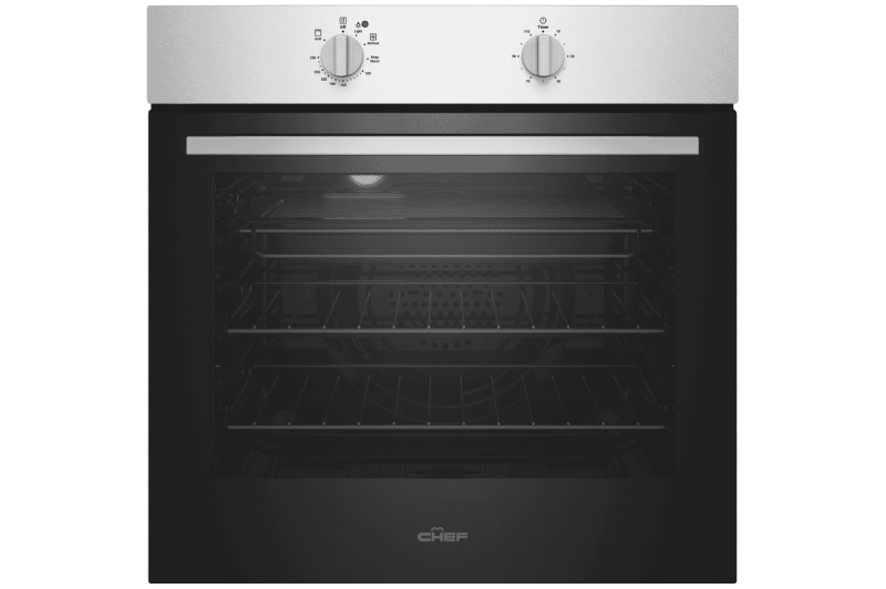 Chef 60cm Electric Oven Stainless Steel