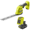 RYOBI 18V ONE+ HEDGE & GRASS SHEARS 2.0AH KIT + Compact Light Kit