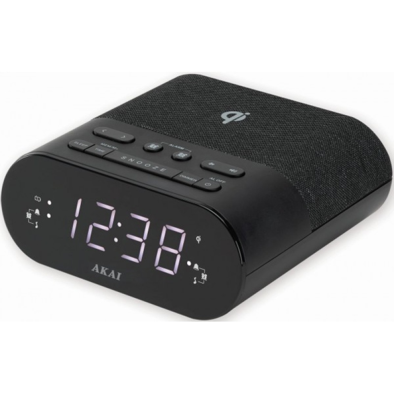 *Inactive* Akai Clock Radio with Wireless Charger Rewards Shop Australia