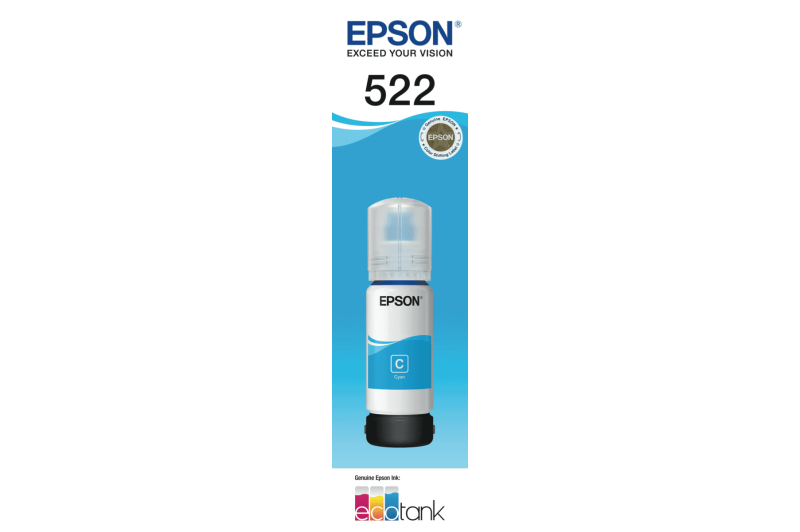 Epson T00M292 - 522 Cyan Ink Bottle