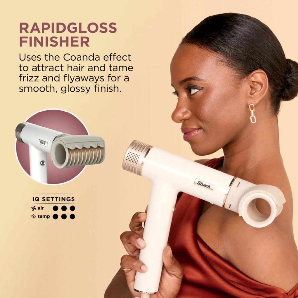 Shark SpeedStyle RapidGloss Finisher and High-Velocity Dryer - Image 4