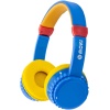 Moki Play Safe Bluetooth Volume Limited Kids Headphones (Blue/Yellow)