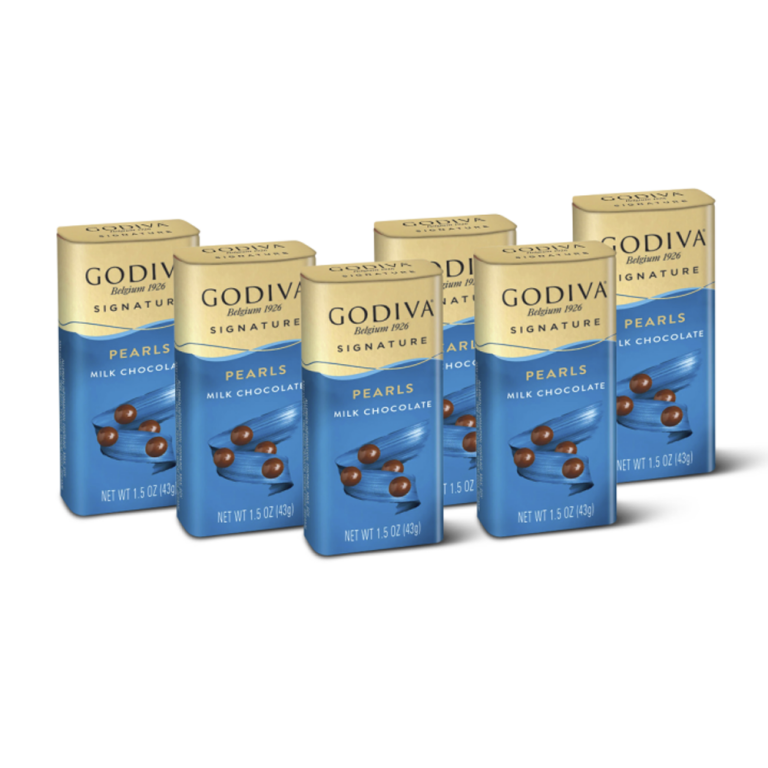 Godiva Milk Chocolate Pearls 43g x 6 Pack Milk Chocolate Rewards Shop Australia