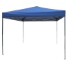 Arcadia Furniture Gazebo 3 x 3 Metre Canopy Navy Portable Pop Up Outdoor Beach - Navy