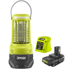 RYOBI Bug Zapper Lantern Kit + 4V USB Lithium Compact LED Light Kit